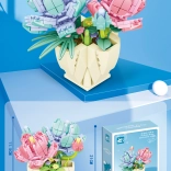 Set de construcție flori 293 piese