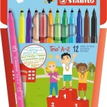 Stabilo Trio A-Z 12 Markere