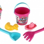 Set pentru nisip PAW Patrol, 5 piese, roz