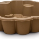 DOLONI groapă de nisip floare EKO maro