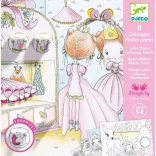 Carte de colorat revelatoare Prințesa Pupi