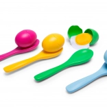 Ștafeta cu ouă – joc cu lingura pentru copii