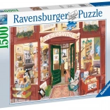 Puzzle Ravensburger Librăria Wordsmiths, 1500 piese