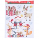 Decorațiune de fereastră de Crăciun 41 × 29 cm