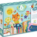 Set creativ motanul și prietenii DJECO