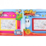 Tăbliță de desen Locomotivă cu creion și ștampile