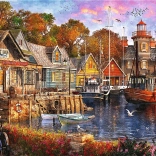 Puzzle TREFL Premium Plus tea time – port la mare (1000 piese)