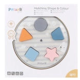 joc educativ din lemn Polarb – sortare de forme și culori