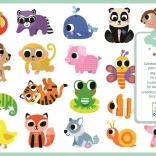 Autocolante pentru cei mici - Pui de animale jucăuși