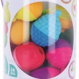 Trefl Stavebnice Lalaboom 5v1 Mărgele de Conectare 24 Piese