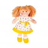 Păpușă din pânză Zoe de la Bigjigs Toys 28 cm