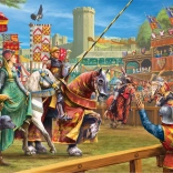 Puzzle Turneul Cavaleresc de la Warwick 1000 Bucăți