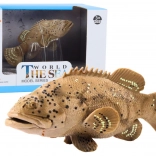 Figurină Pește marinar Goliat gri 11 cm