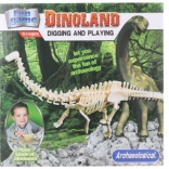 Set de excavare brontosaur – jucărie paleontologică pentru copii