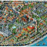 ANATOLIAN Puzzle Apus în Istanbul 3000 piese