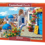 Puzzle 2000 piese – primăvara în Santorini