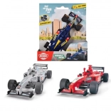 model de curse Formula 1 de 14 cm cu sfoară, scară 1:32, 3 culori
