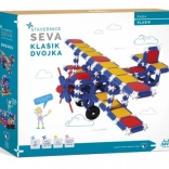 Set de construcție SEVA klasik dvojka