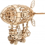 Puzzle 3D din lemn dirijabilă