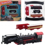 Set de tren cu baterii pentru copii