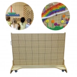 MASTERKIDZ tablă STEM creativă autoportantă 166 × 125 cm