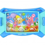 Joc de îndemânare acvatic cu animale marine consolă albastră