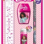 Maped set de scris BARBIE, set școlar din 4 piese