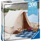 Puzzle Momente 200 piese - Camping