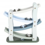 Pistă de curse din lemn pentru mașini Blue – small foot