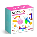 Set de construcție magnetic STICK-O Meșterul, 26 piese