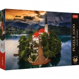 Puzzle TREFL Premium Plus Photo Odyssey – Lacul Bled, 1000 de piese