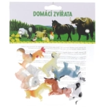 Animăluțe domestice vesele – set de figurine din plastic în săculeț