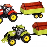 Tractor cu remorcă și bușteni 45 cm