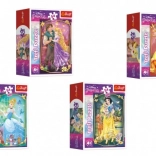 Mini puzzle DISNEY PRINCESS 54 piese – 4 modele