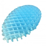 Jucărie antistres fidget albastră transparentă 5 cm