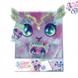 Nebulous Stars jurnal pufos A5 cu lacăt