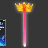 baghetă luminoasă cu coroniță pentru copii