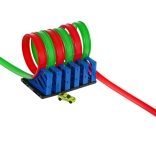 Pistă de curse pentru copii cu buclă de cinci ori