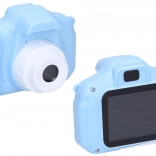 Aparat foto digital albastru pentru copii