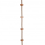 Frânghie pentru cățărat cu trepte din lemn