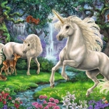 Puzzle pentru copii Ravensburger Unicornii magici 200 piese