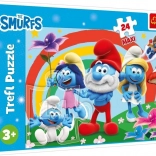 Puzzle 24 maxi – ziua ștrumfănească – The Smurfs