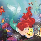 puzzle disney prințese mica sirenă maxi 24 piese