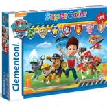 Puzzle 104 piese Super Colors Patrula Cățelușilor