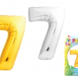 Baloană cifră 7, 40 cm