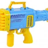 Pistol cu bule de săpun Bazooka cu 45 de orificii Mașină de făcut bule de săpun