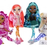 Rainbow High Sparkle & Shine – păpușă cu picioare cu bule și accesorii