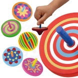 Titirez din lemn colorat VIGA