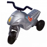 Tricicletă fără pedale Super Bike mini, argintie, 41 cm