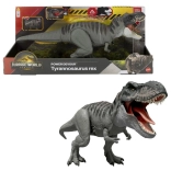 Dinozaur interactiv T‑Rex JURASSIC WORLD cu lumini și sunete